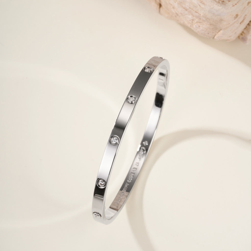 [NOBLE AURA]LOVE BRACELET 3.65MM 10 DIAMONDS
