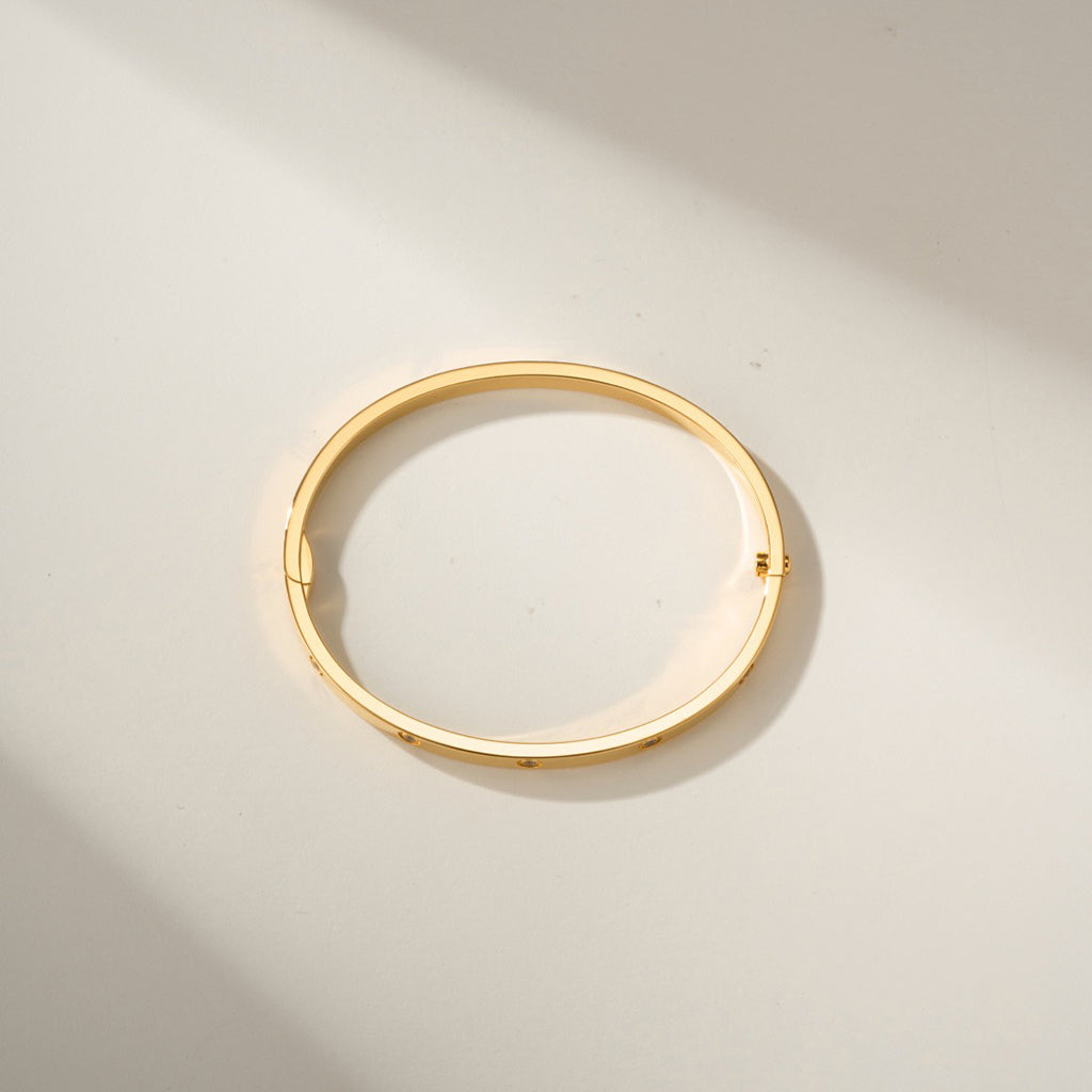 [NOBLE AURA]LOVE BRACELET 3.65MM 10 DIAMONDS