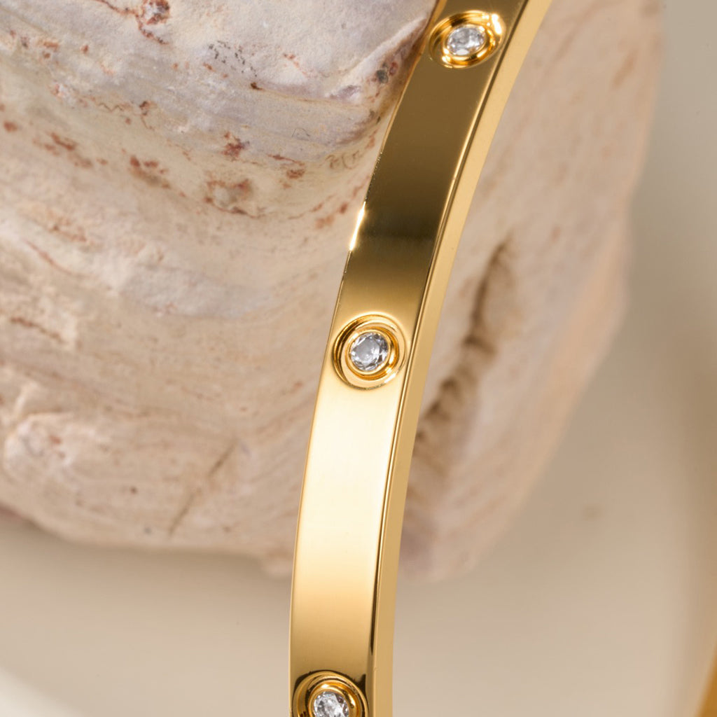 [NOBLE AURA]LOVE BRACELET 3.65MM 10 DIAMONDS