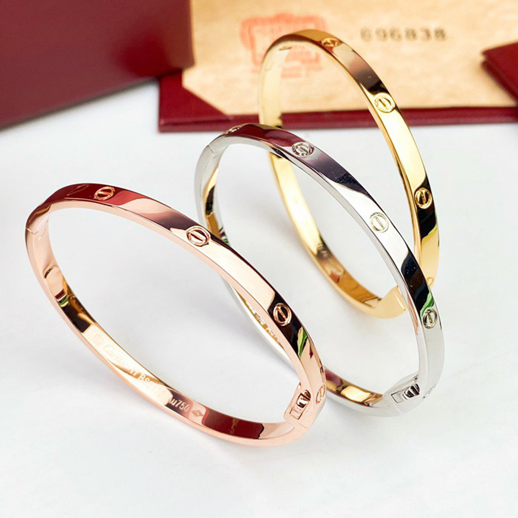 [NOBLE AURA]LOVE BRACELET 3.65MM NO DIAMONDS
