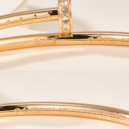 [NOBLE AURA]JUSTE BRACELET 2.5MM DIAMONDS