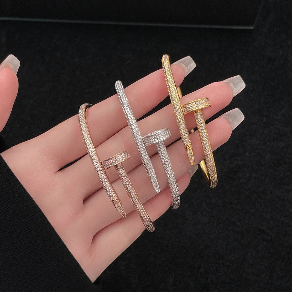 [NOBLE AURA]JUSTE BRACELET 3.5MM ALL DIAMONDS