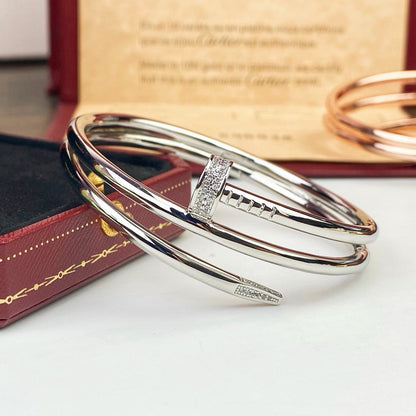 [NOBLE AURA] JUSTE BRACELET 3.5MM DOUBLE ROW DIAMOND