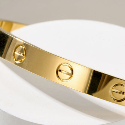[NOBLE AURA] LOVE BRACELET 6.1MM OPEN CUFF