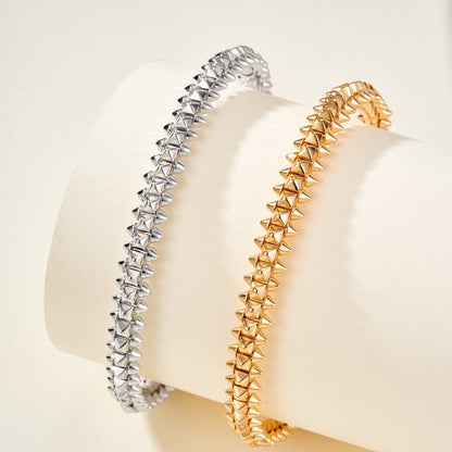 [NOBLE AURA] CLASH  BRACELET MEDIUM 8MM