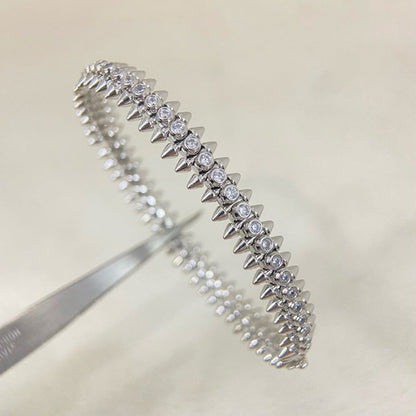 [NOBLE AURA] CLASH  BRACELET 8MM DIAMONDS