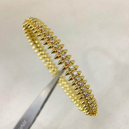 [NOBLE AURA] CLASH  BRACELET 8MM DIAMONDS