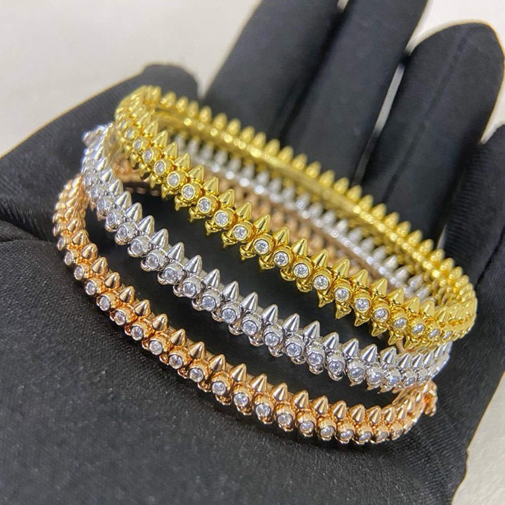 [NOBLE AURA] CLASH  BRACELET 8MM DIAMONDS