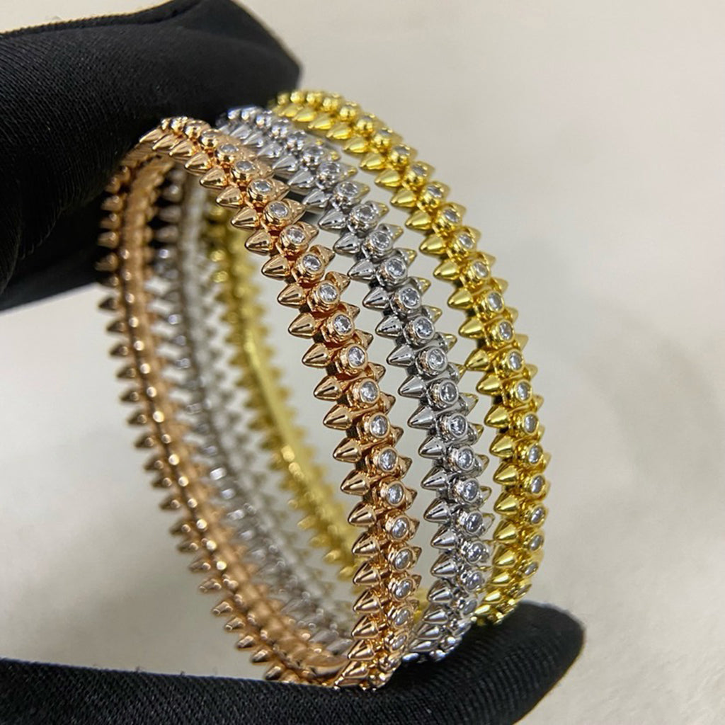 [NOBLE AURA] CLASH  BRACELET 8MM DIAMONDS