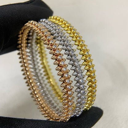 [NOBLE AURA] CLASH  BRACELET 8MM DIAMONDS