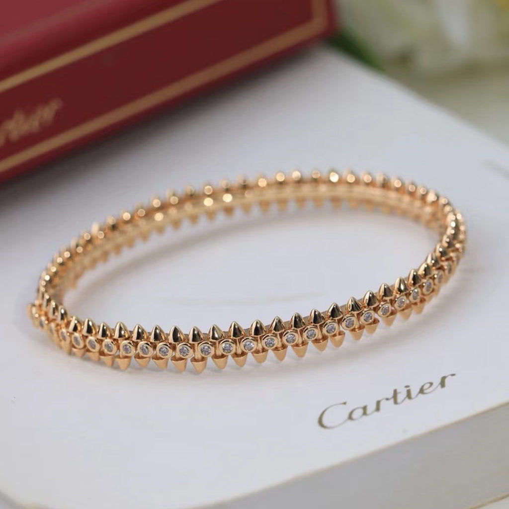 [NOBLE AURA] CLASH  BRACELET 8MM DIAMONDS