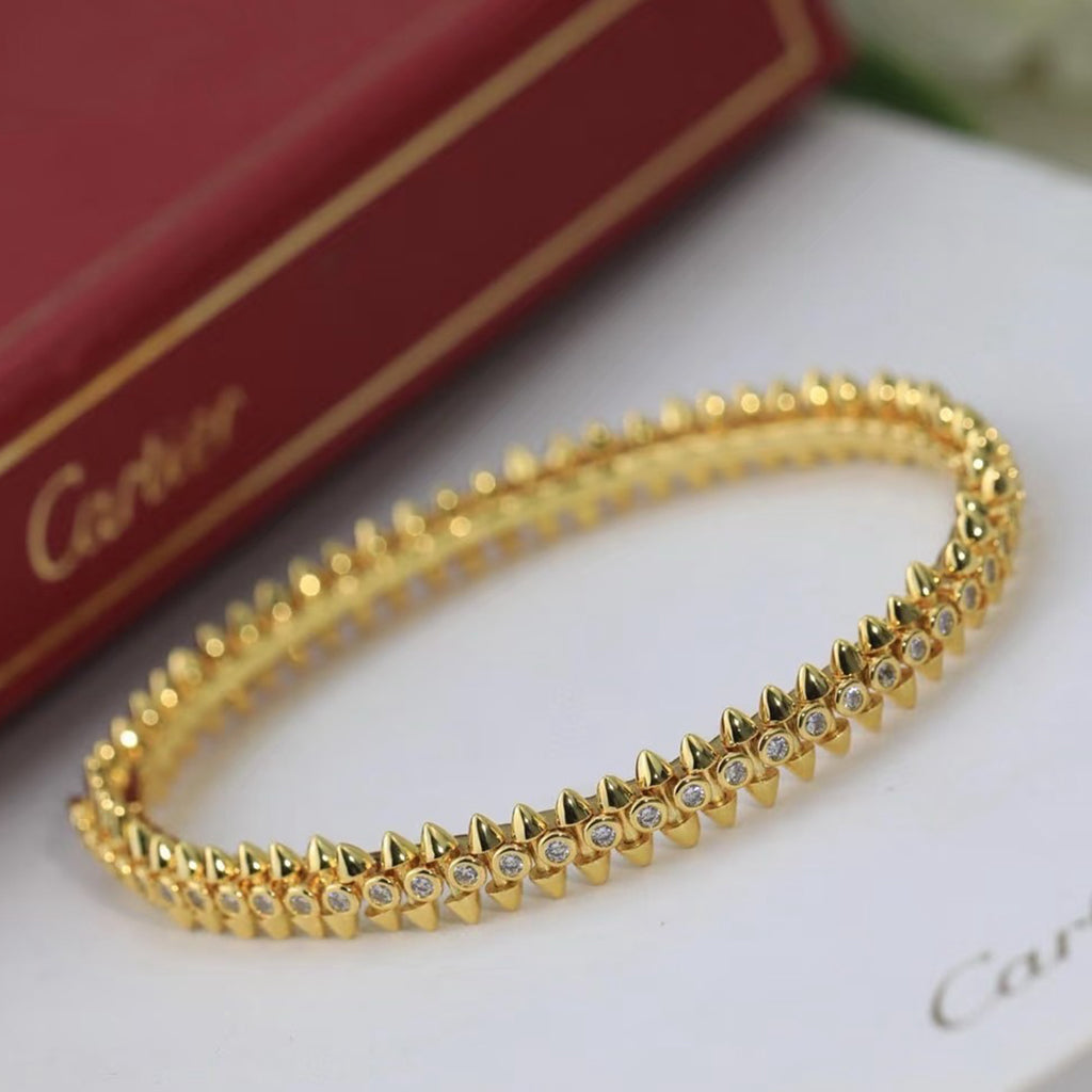 [NOBLE AURA] CLASH  BRACELET 8MM DIAMONDS