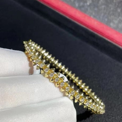 [NOBLE AURA] CLASH  BRACELET 8MM DIAMONDS