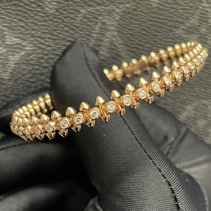 [NOBLE AURA] CLASH  BRACELET 8MM DIAMONDS