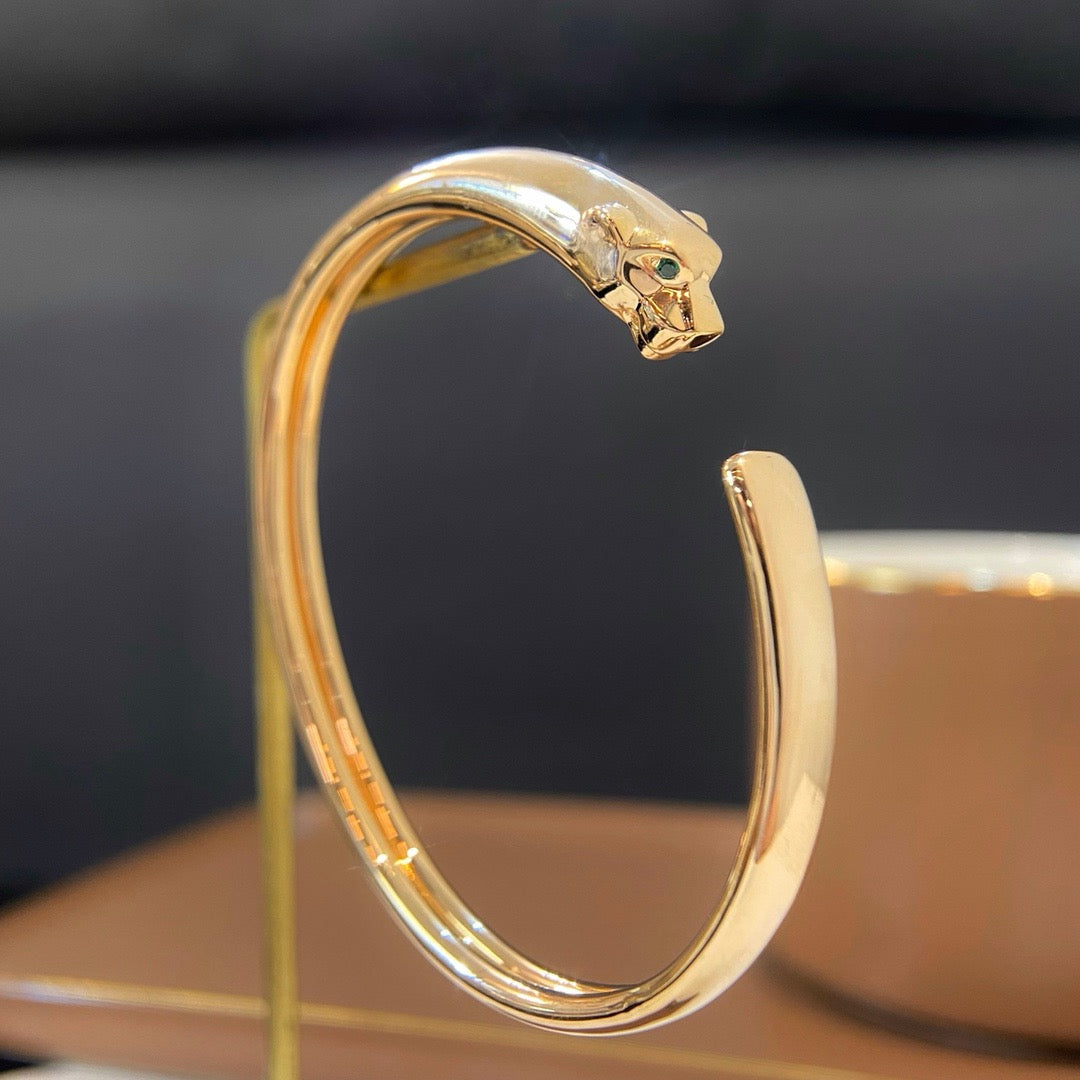 [NOBLE AURA] PANTHERE OPEN BRACELET