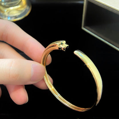 [NOBLE AURA] PANTHERE OPEN BRACELET