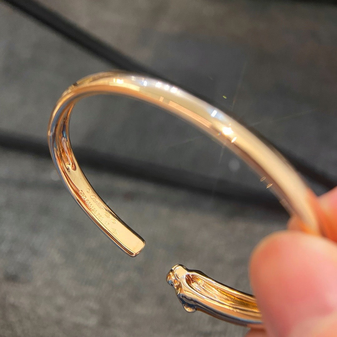 [NOBLE AURA] PANTHERE OPEN BRACELET