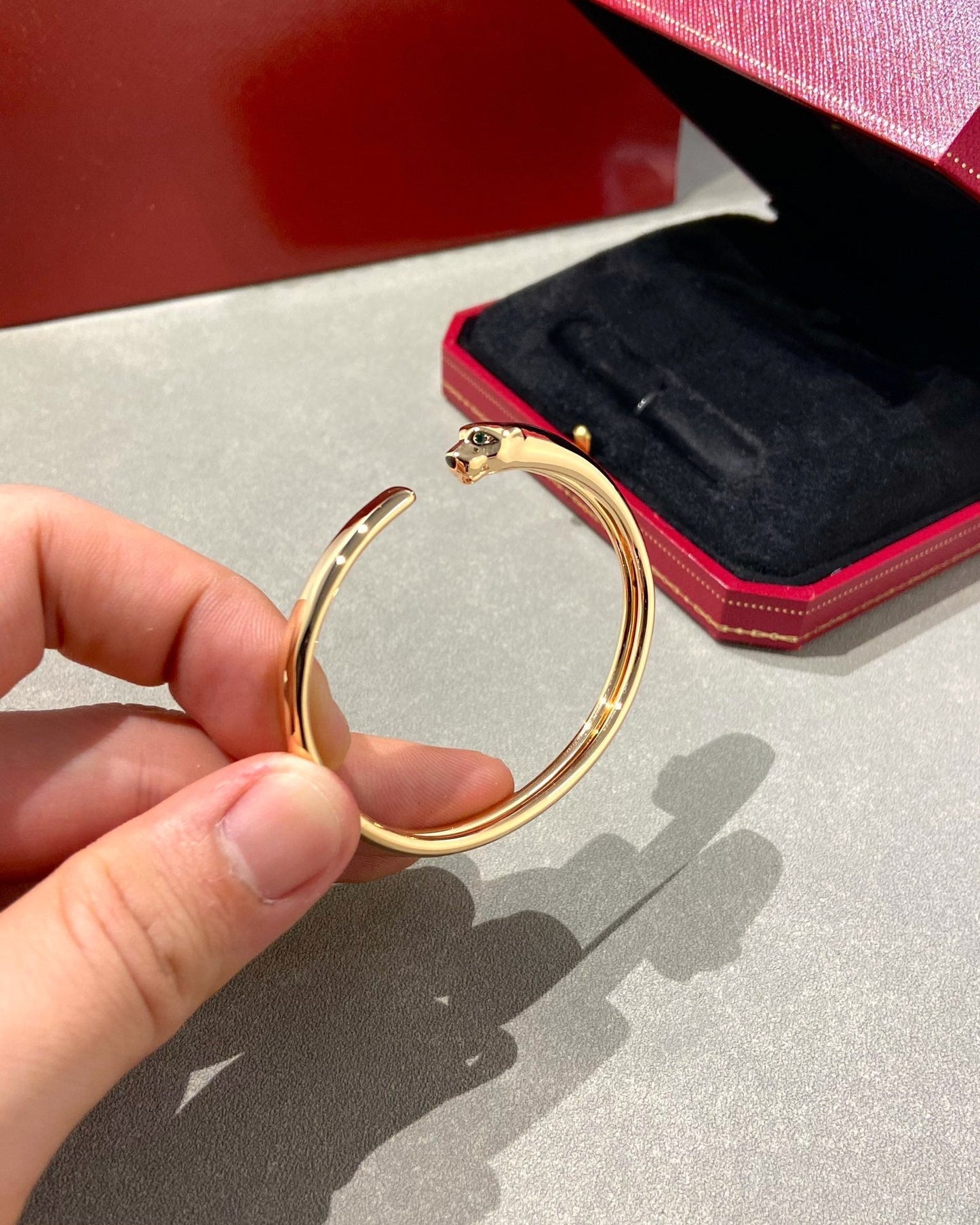 [NOBLE AURA] PANTHERE OPEN BRACELET