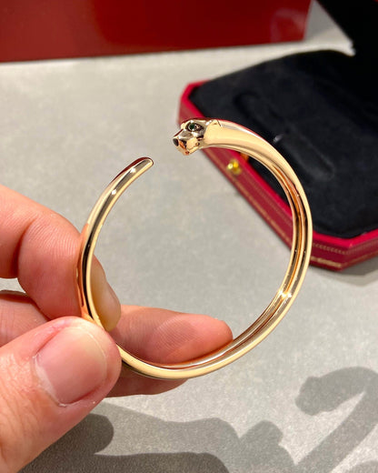 [NOBLE AURA] PANTHERE OPEN BRACELET