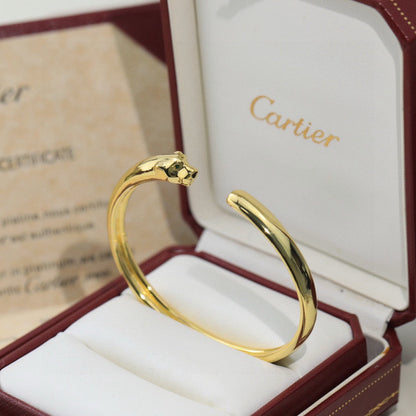 [NOBLE AURA] PANTHERE OPEN BRACELET