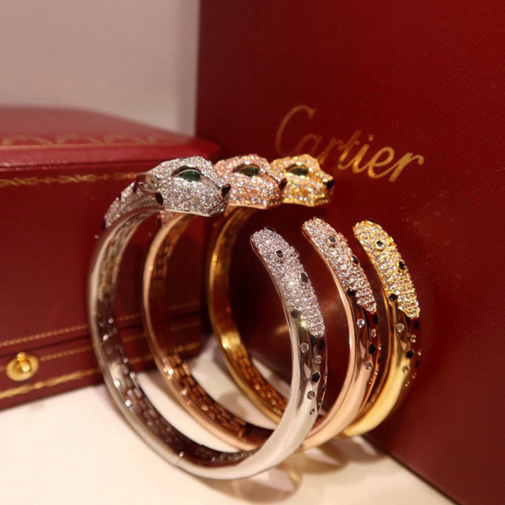 [NOBLE AURA] PANTHERE BIG BRACELET DIAMONDS