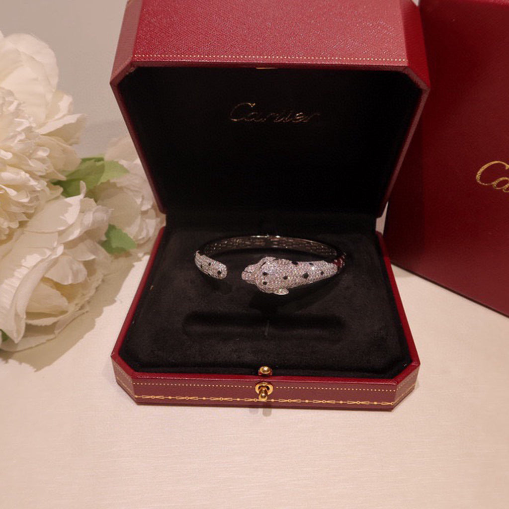 [NOBLE AURA] PANTHERE BIG BRACELET DIAMONDS