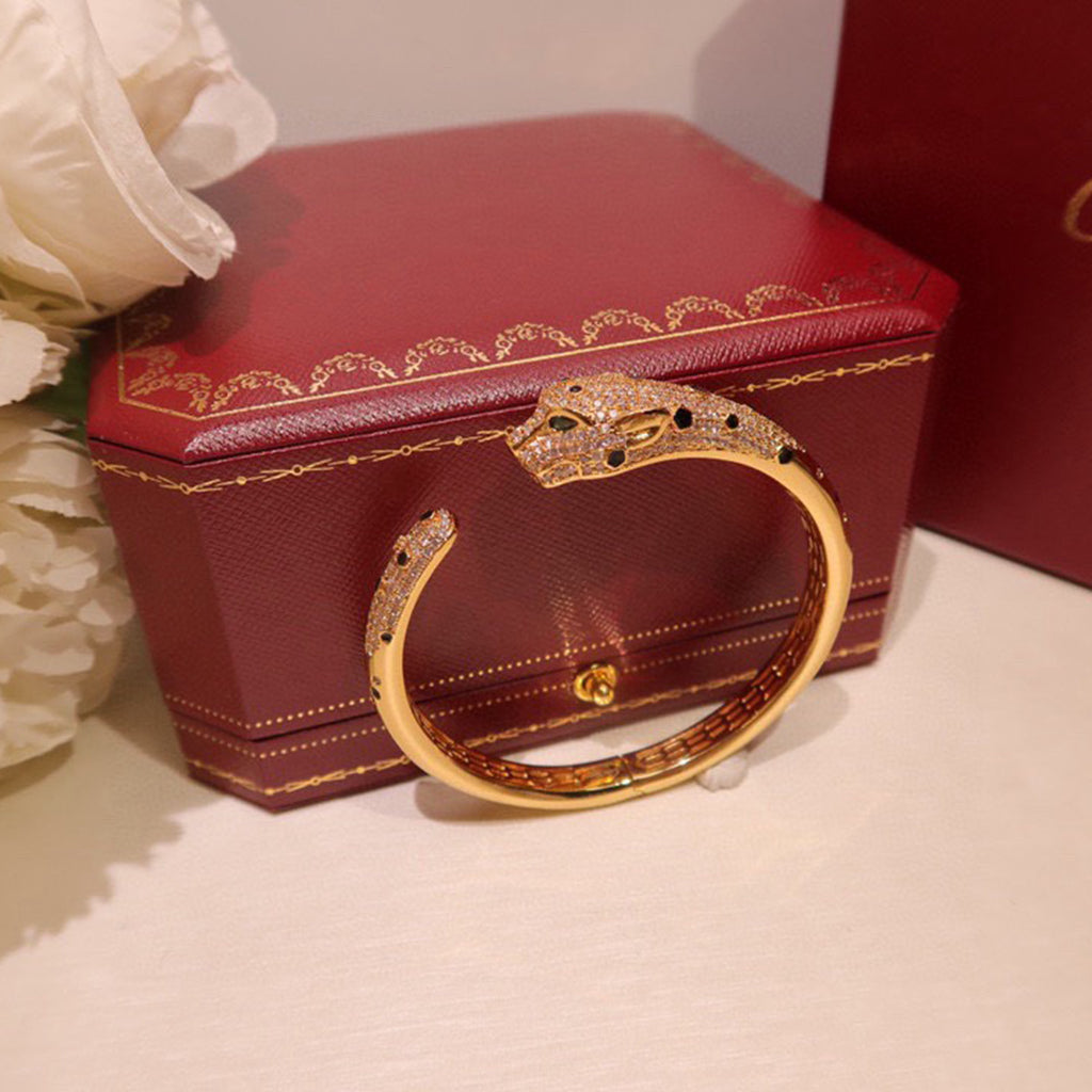 [NOBLE AURA] PANTHERE BIG BRACELET DIAMONDS