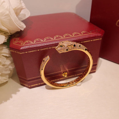 [NOBLE AURA] PANTHERE BIG BRACELET DIAMONDS