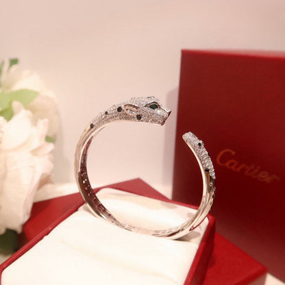 [NOBLE AURA] PANTHERE BIG BRACELET DIAMONDS