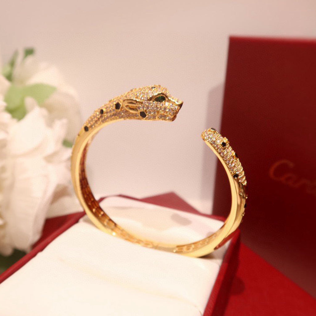 [NOBLE AURA] PANTHERE BIG BRACELET DIAMONDS