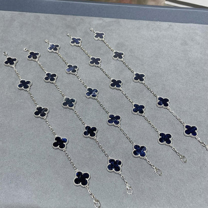 [NOBLE AURA]CLOVER 5 MOTIF PIETERSITE BRACELET COLLECTION