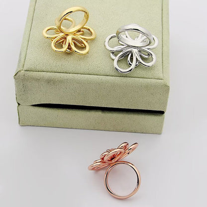 [NOBLE AURA] FLOWERLACE RING 5 DIAMONDS