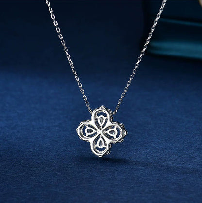 [NOBLE AURA]LOOP NECKLACE FULL MOTIF DIAMOND 16MM MULTIPLE COLORS