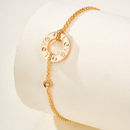 [NOBLE AURA] LOVE BRACELET 2 DIAMOND