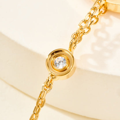 [NOBLE AURA] LOVE BRACELET 2 DIAMOND