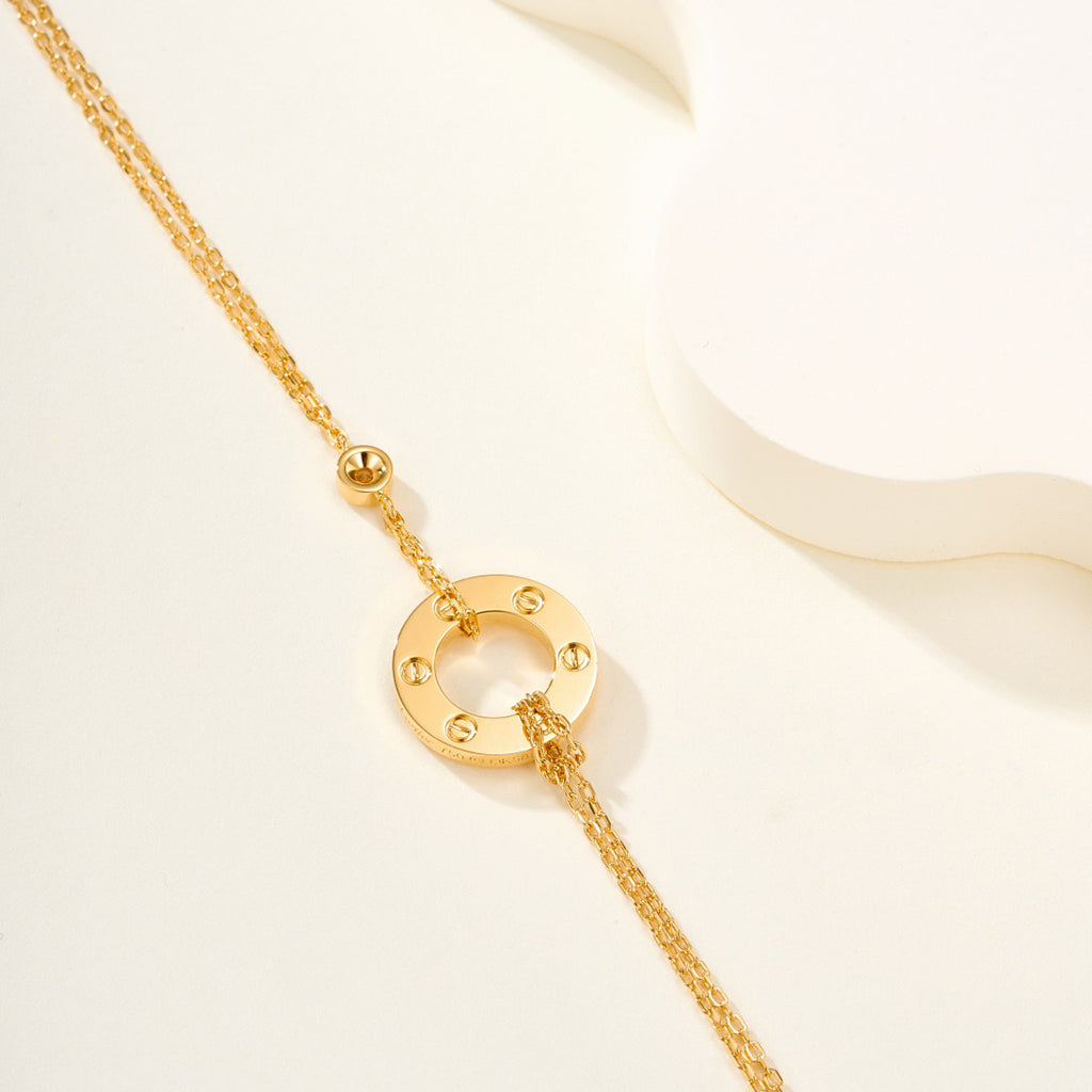 [NOBLE AURA] LOVE BRACELET 2 DIAMOND
