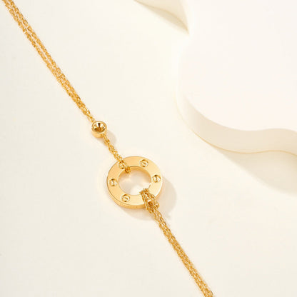 [NOBLE AURA] LOVE BRACELET 2 DIAMOND