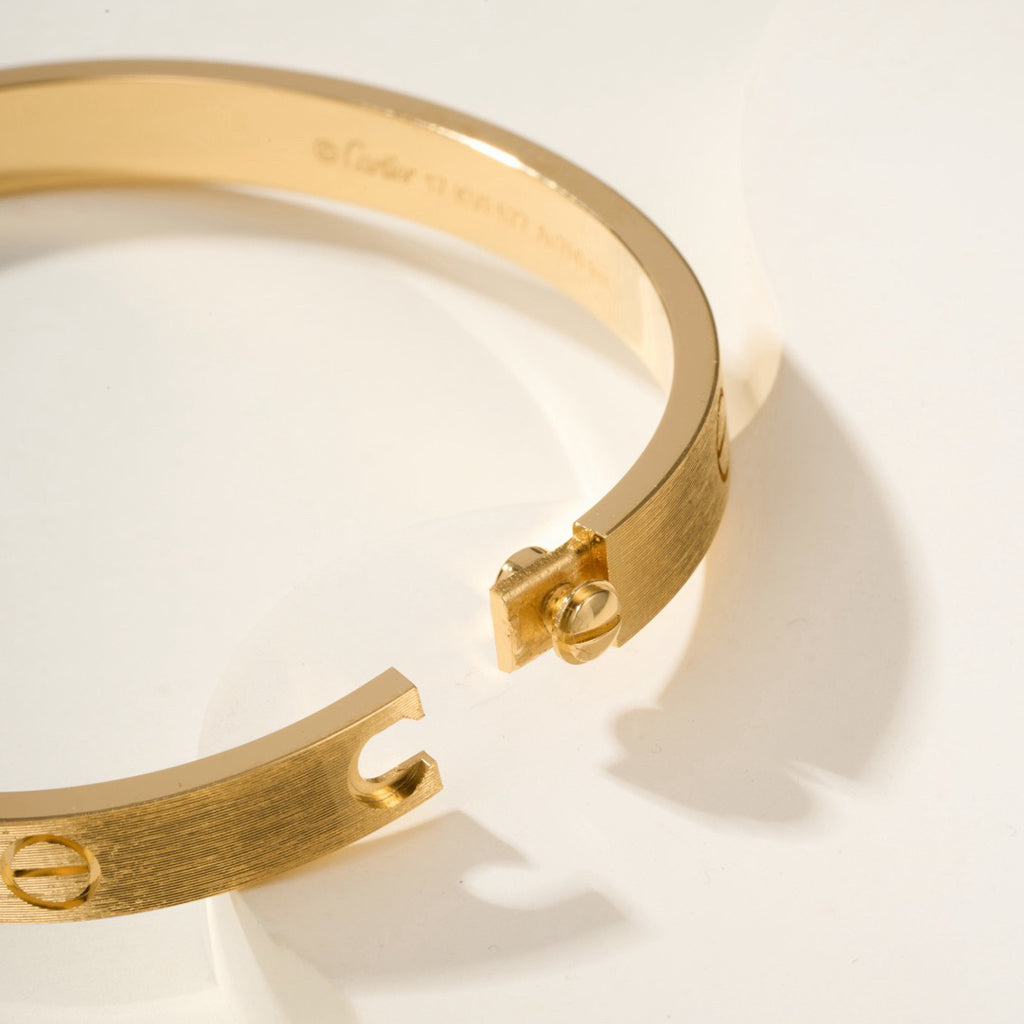 [NOBLE AURA]LOVE BRACELET 6.1MM BRUSHED