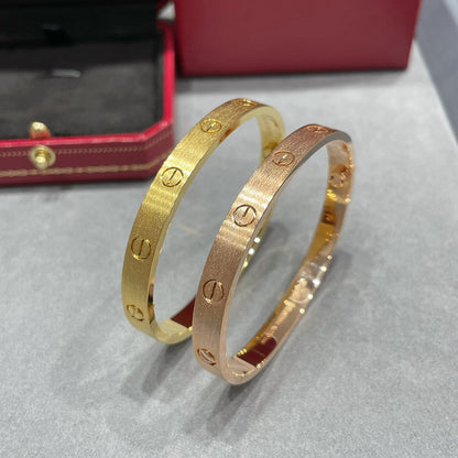 [NOBLE AURA]LOVE BRACELET 6.1MM BRUSHED