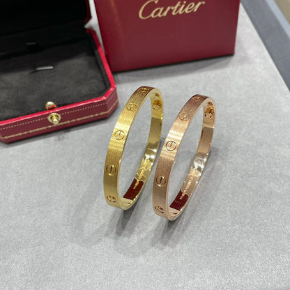 [NOBLE AURA]LOVE BRACELET 6.1MM BRUSHED