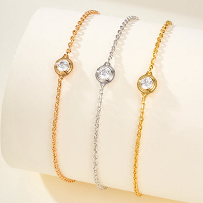 [NOBLE AURA] DAMOUR BRACELET 1 DIAMOND