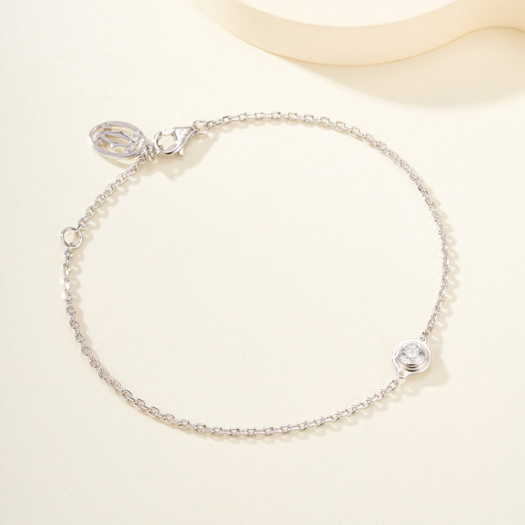 [NOBLE AURA] DAMOUR BRACELET 1 DIAMOND