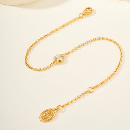 [NOBLE AURA] DAMOUR BRACELET 1 DIAMOND