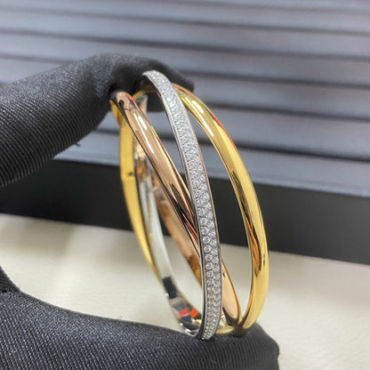 [NOBLE AURA] TRINITY 2.8MM SMALL BRACELET