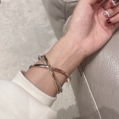 [NOBLE AURA] TRINITY 2.8MM SMALL BRACELET