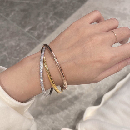 [NOBLE AURA] TRINITY 2.8MM SMALL BRACELET