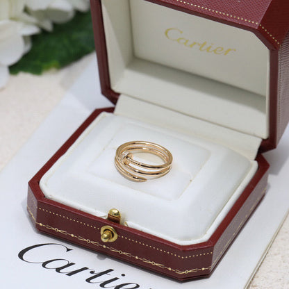 [NOBLE AURA] JUSTE RING 4.8MM HALF DIAMOND
