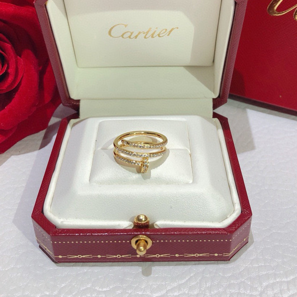 [NOBLE AURA] JUSTE RING 4.8MM FULL DIAMOND