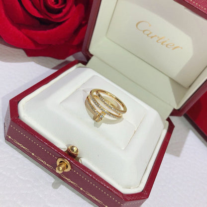 [NOBLE AURA] JUSTE RING 4.8MM FULL DIAMOND