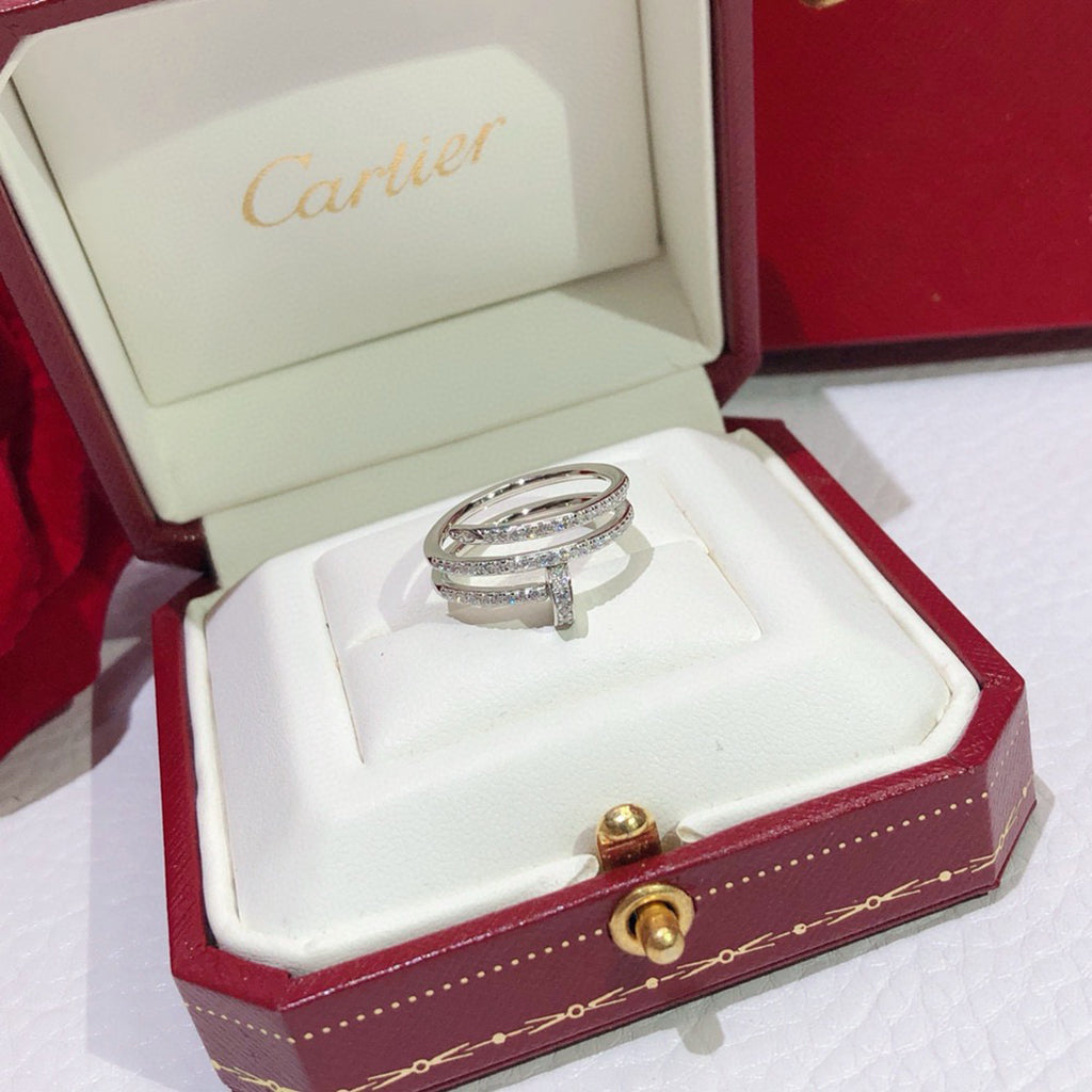 [NOBLE AURA] JUSTE RING 4.8MM FULL DIAMOND